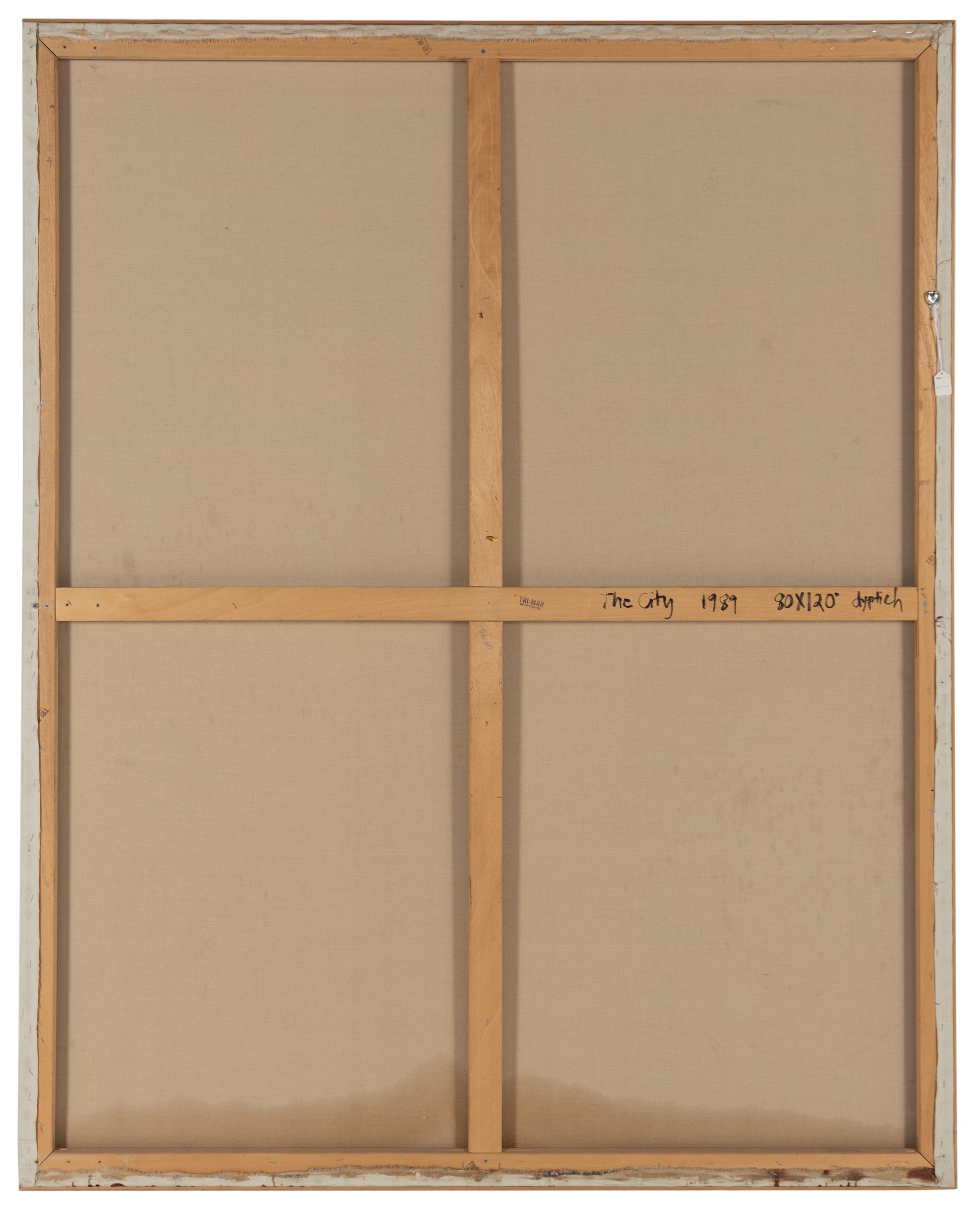 The City, 1989 (diptych)