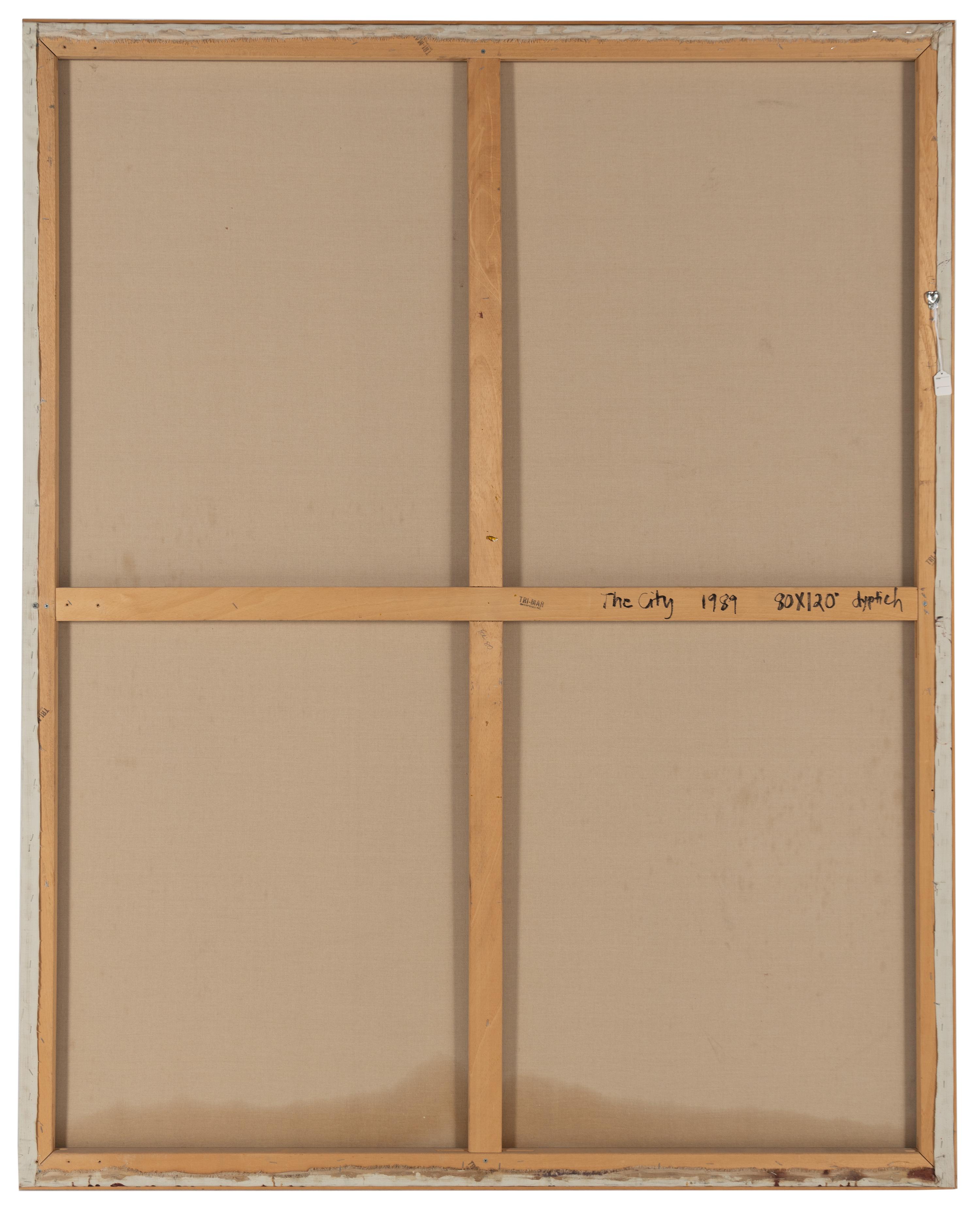 The City, 1989 (diptych)
