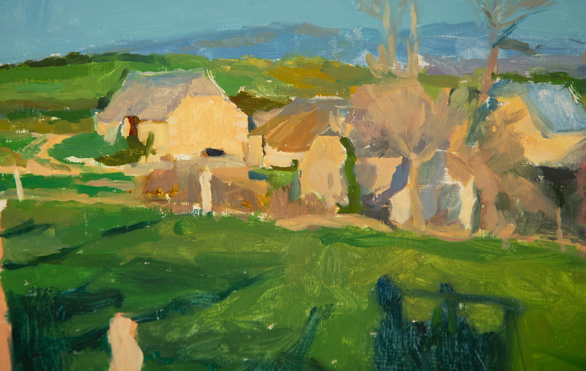 Village in Rural Landscape, 1999