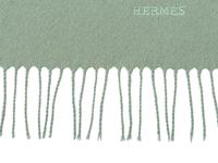 Hermès Cashmere Scarf with Fringe
