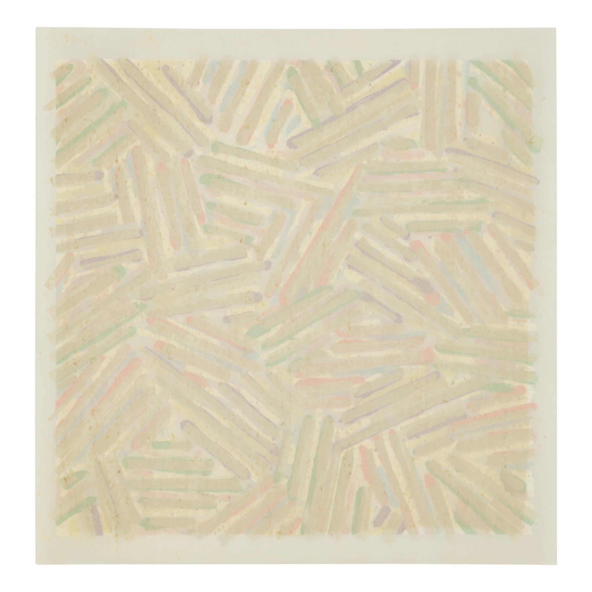 Jasper Johns (American, b. 1930) — Untitled , 1977