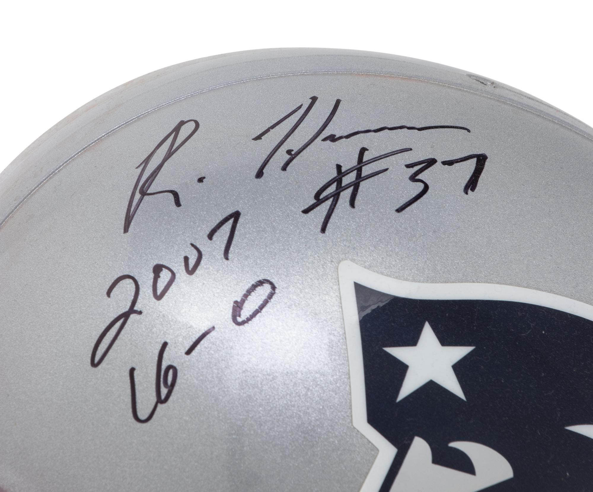 A Group of Signed Autograph Football Items Including Joe Namath