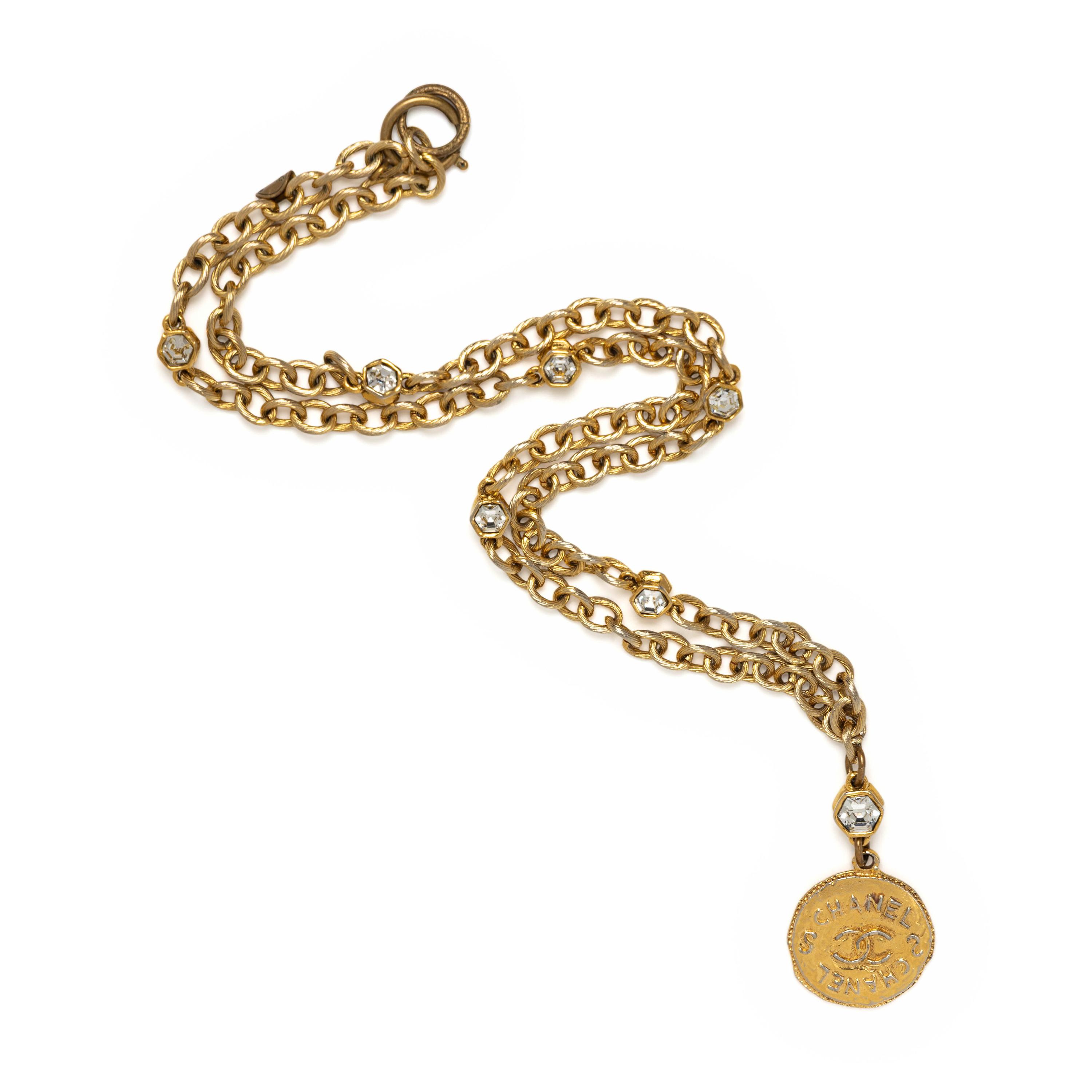 Chanel, Medallion Pendant Necklace