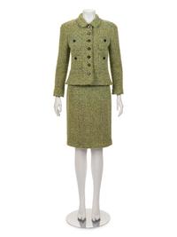 Chanel Two-Piece Wool Skirt Suit, 1980-90s