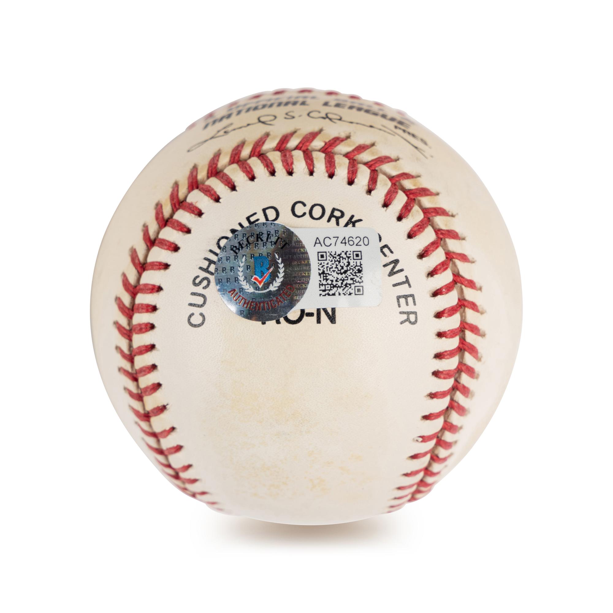 A Group of 13 3,000 Hit Club Single Signed Autograph Baseballs (Beckett Authentication Services Certified)