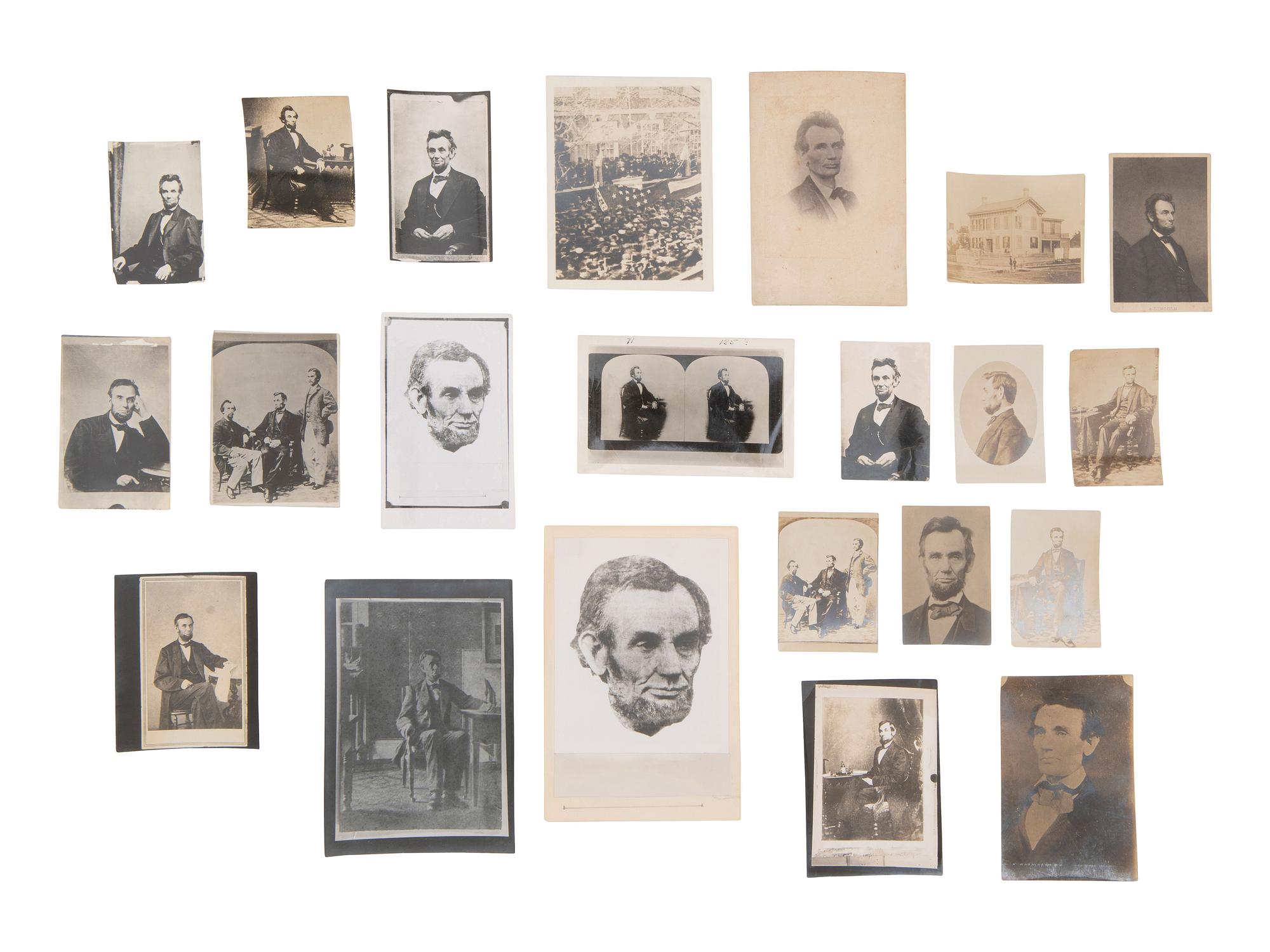 [LINCOLNIANA]. Archive rel. to Frederick H. Meserve, collector of Lincoln & Civil War photography.