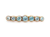 ZIRCON BROOCH