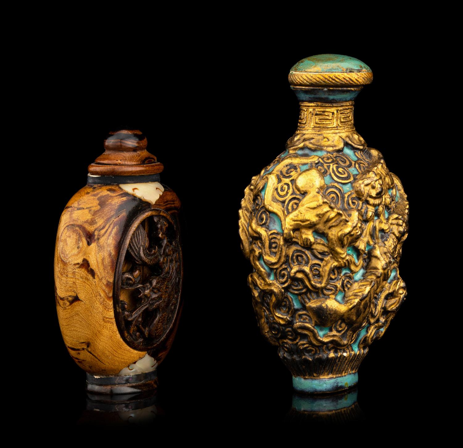 Two Chinese Snuff Bottles