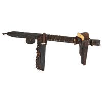 Colt Single Action Army Revolver with Sheffield IXL Bowie Knife and Period Cartridge Belt Rig