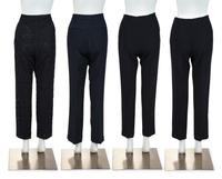 Four Designer Pants: Three Christian Dior, One Valentino, 2000-10s