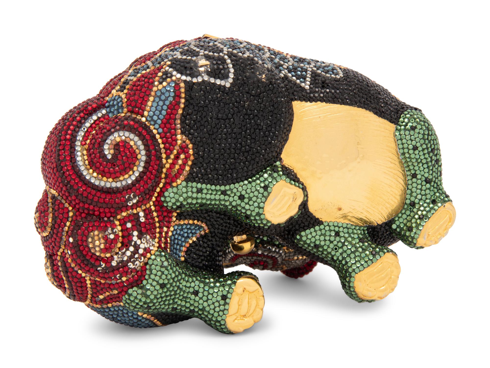 Judith Leiber Foo Dog Minaudière