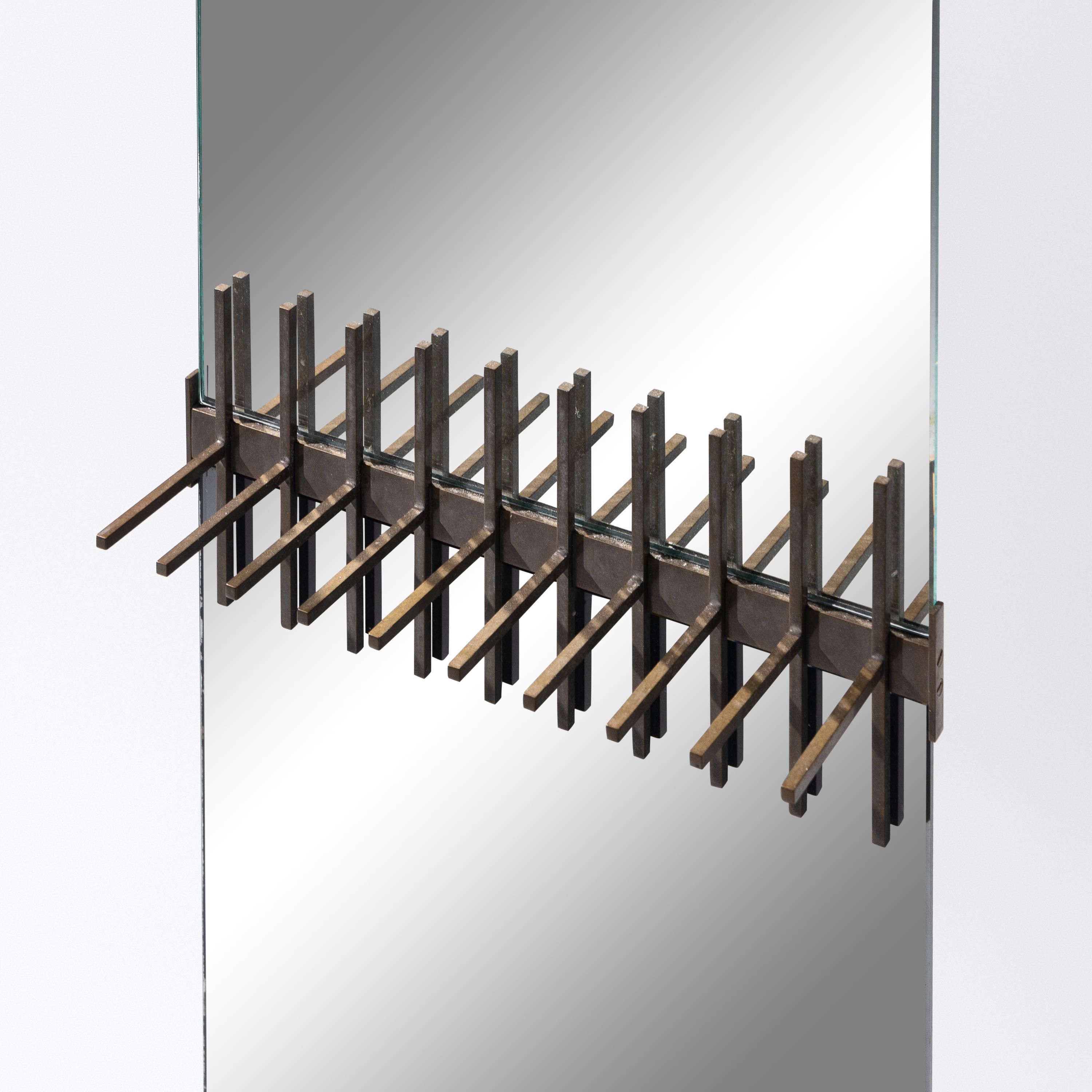 Ettore Sottsass (Italian, 1917–2007) — Wall Mirror, 1950 for Santambrogio e De Berti