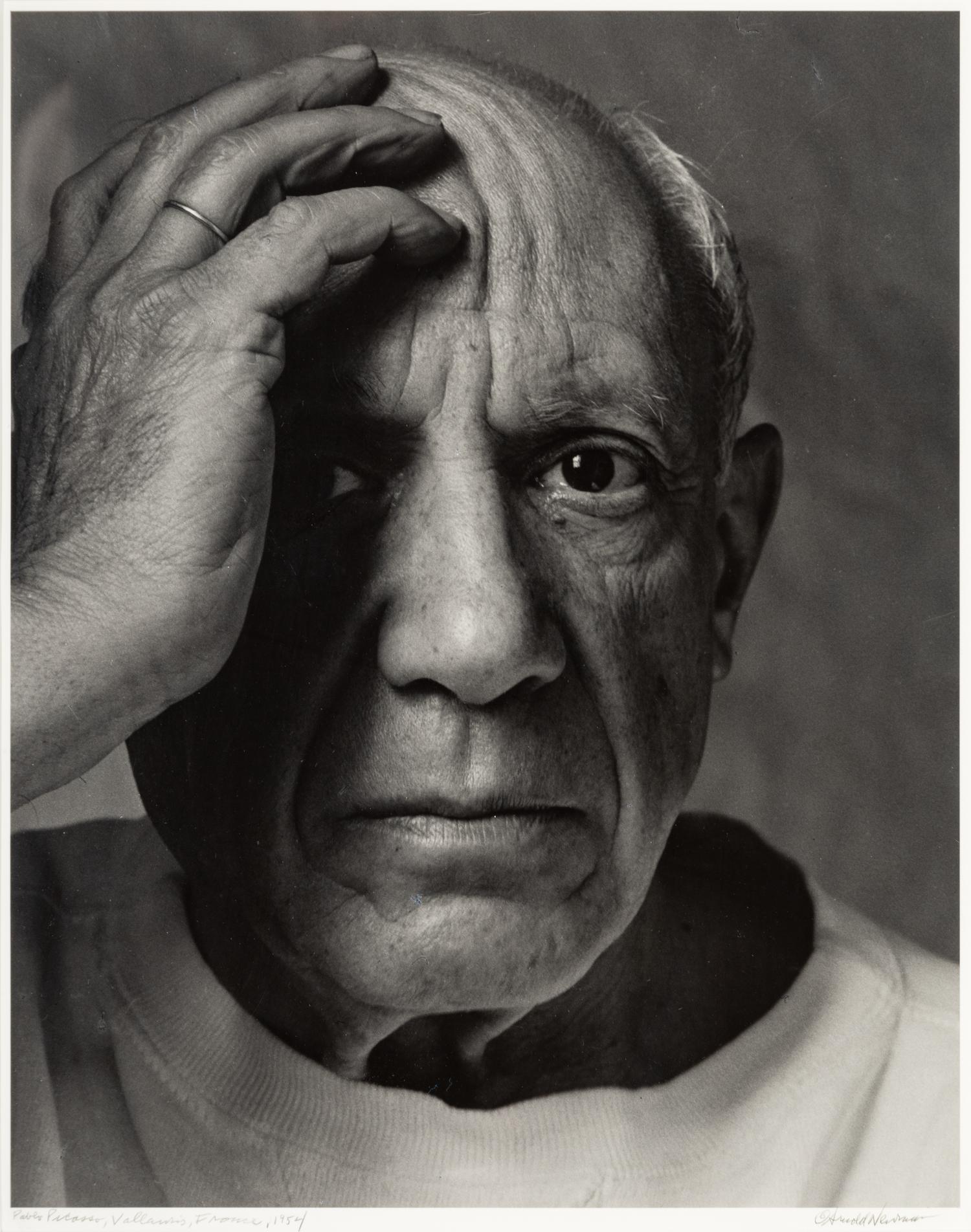Arnold Newman (1918-2006) Pablo Picasso, Vallauris, France, 1954
