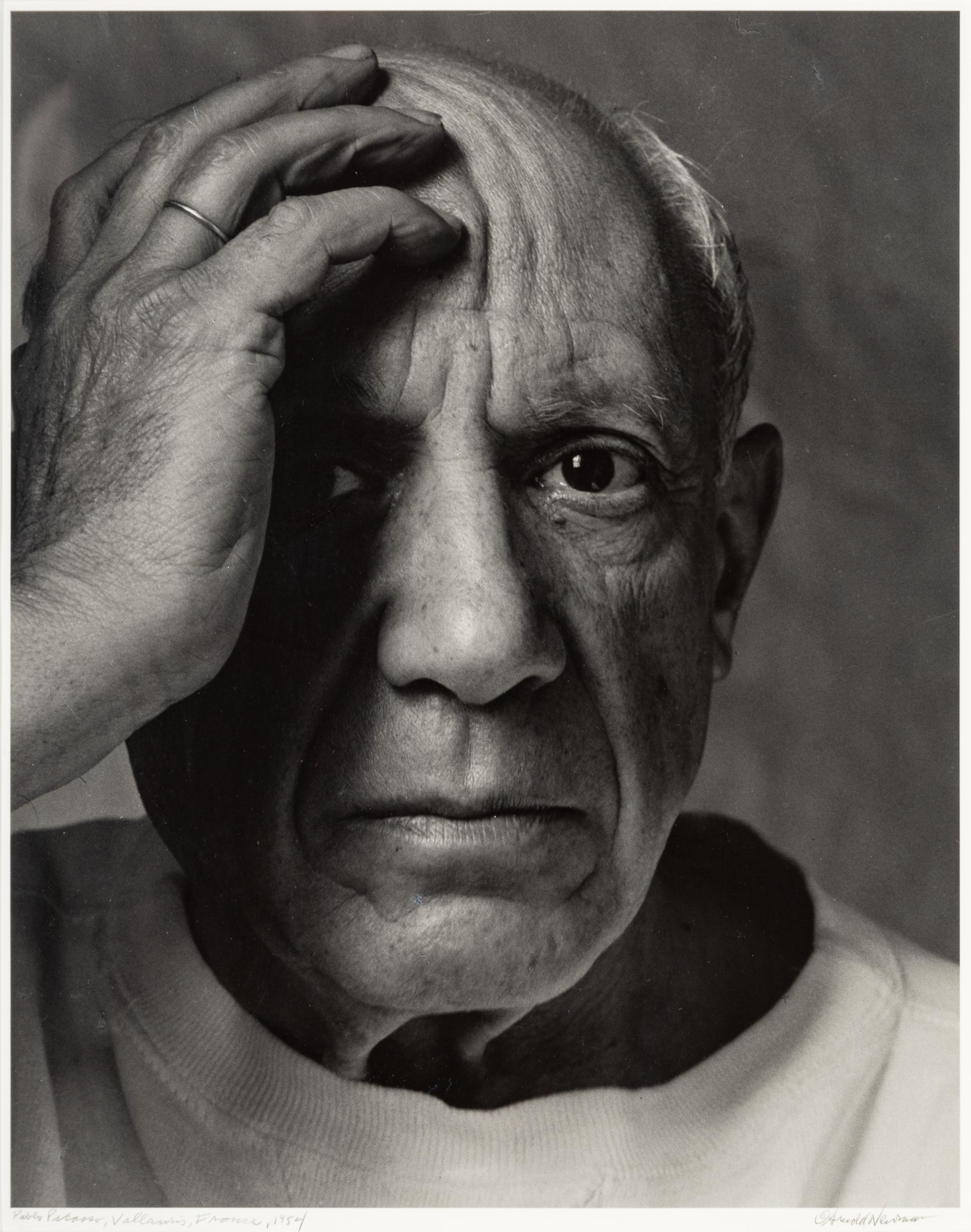 Arnold Newman (1918-2006) Pablo Picasso, Vallauris, France, 1954