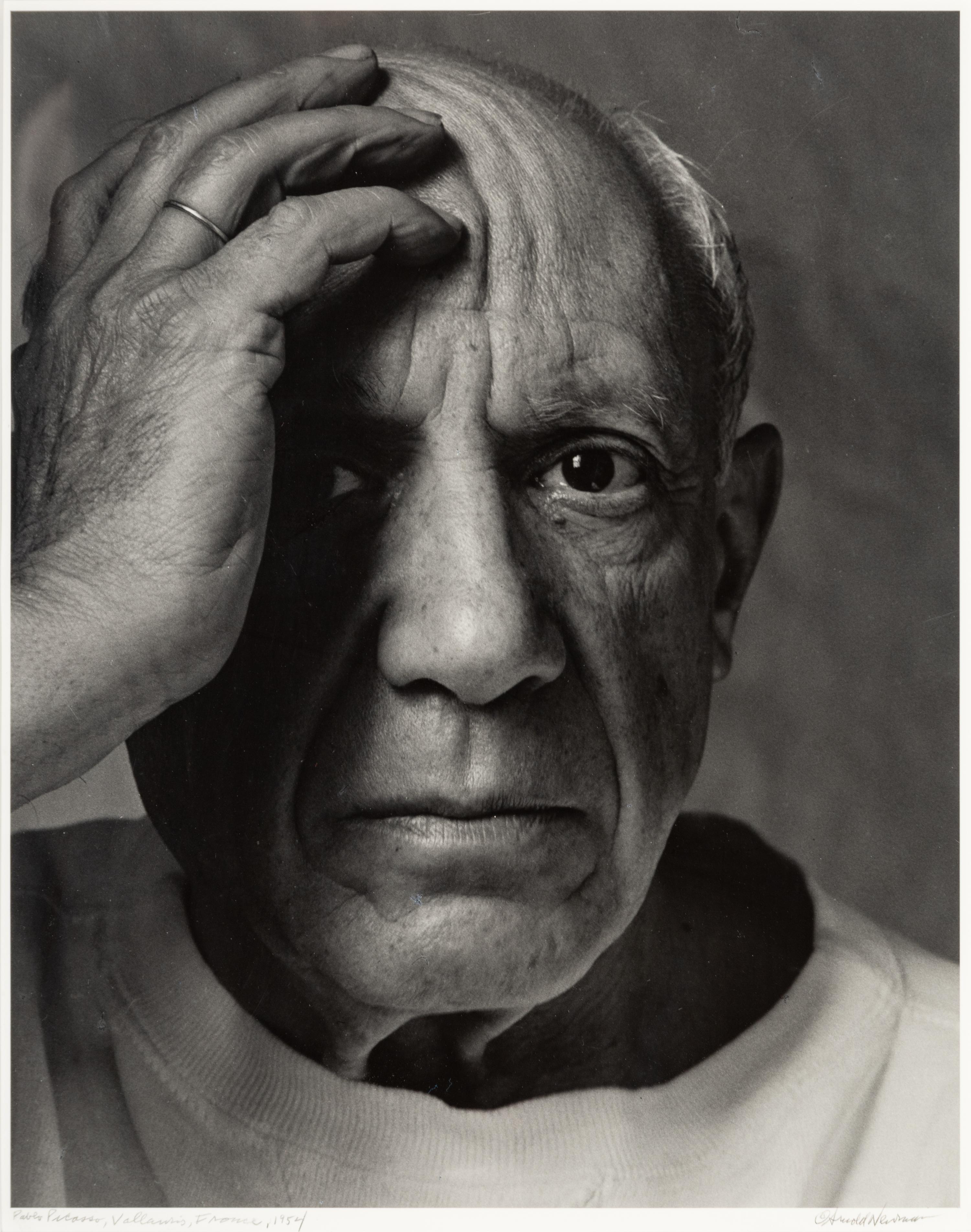 Arnold Newman (1918-2006) Pablo Picasso, Vallauris, France, 1954