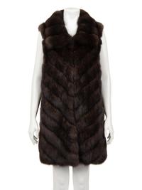 J. Mendel Sable Fur Vest