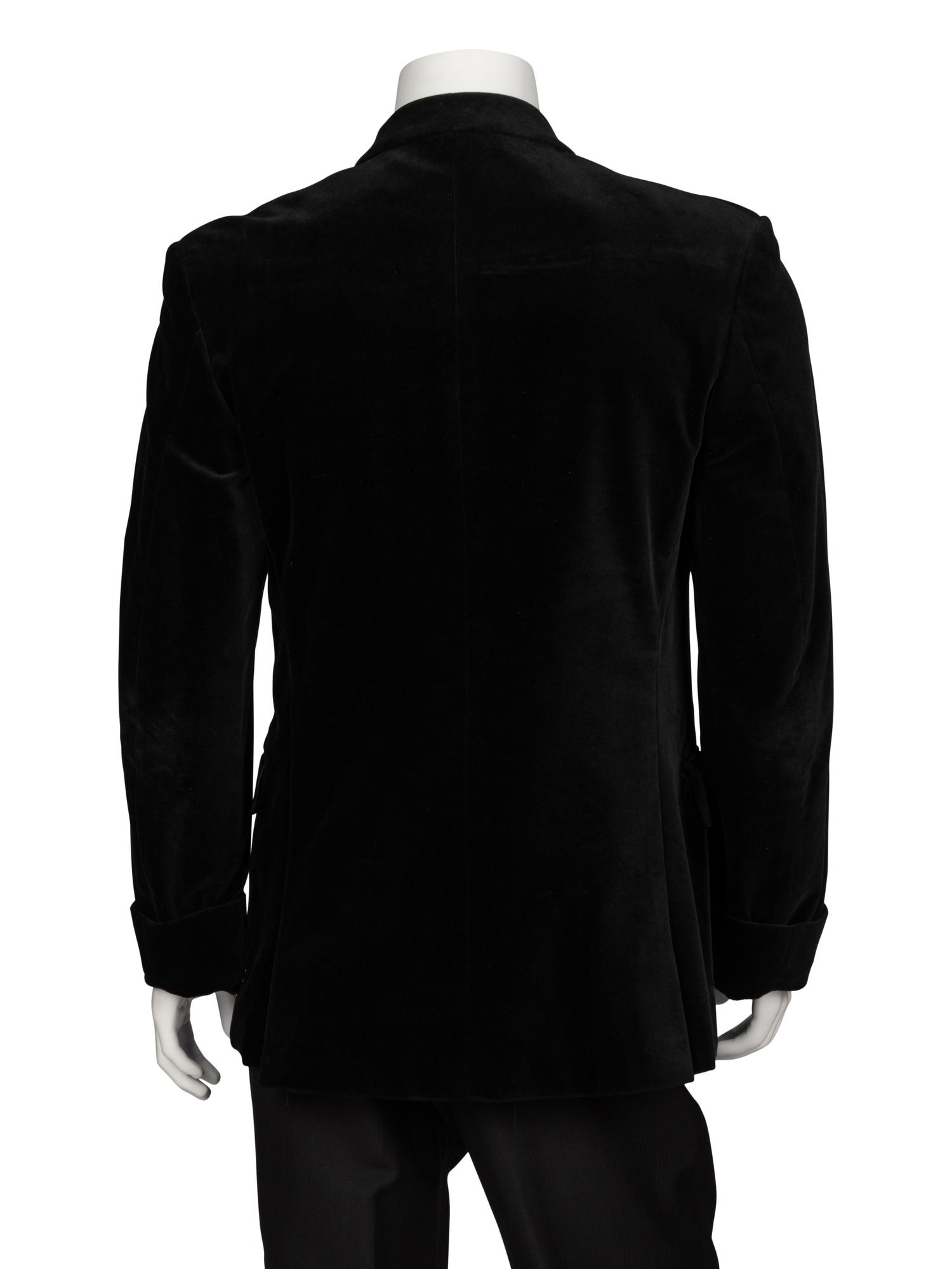 Yohji Yamamoto, Double Breasted Velvet Jacket