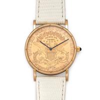 Corum, 18K Yellow Gold and US $20 Gold Coin Wristwatch