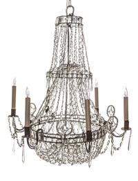 A Neoclassical Style Chandelier