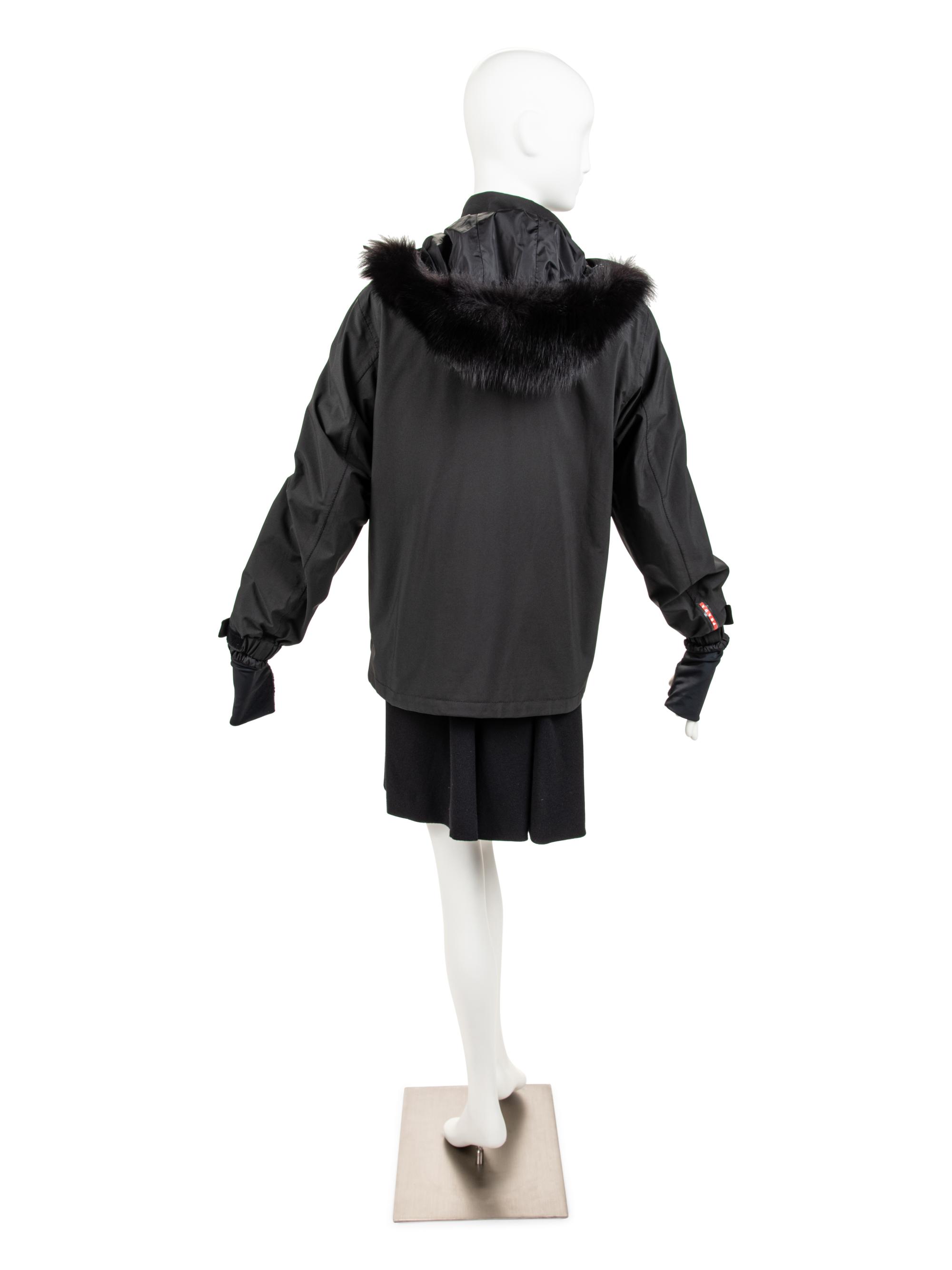 Two Prada Nylon Coats