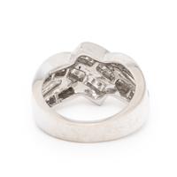 Diamond and White Gold Ring