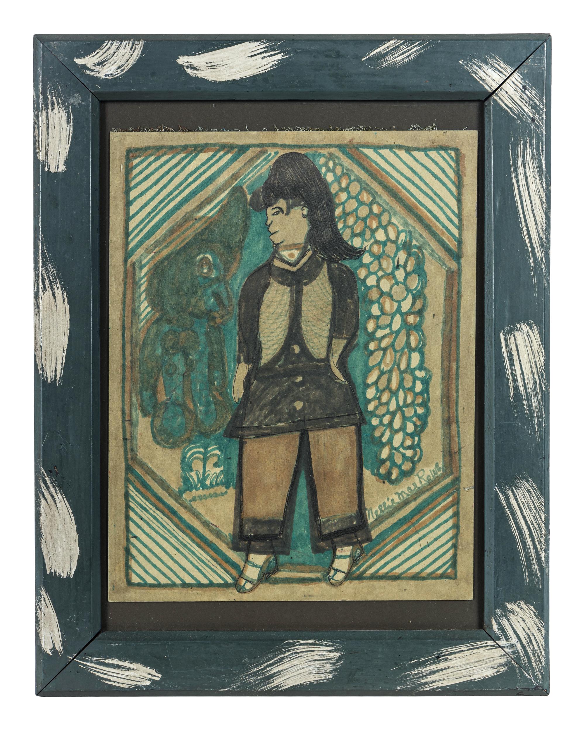 Untitled (Self-Portrait), Standing Lady, and Untitled (Double Portrait) (three works)
