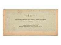 [CIVIL WAR]. Exchanged Rebel Prisoners going to Coxe's Landing... NY: Anthony & Co. [ With: ] 2 views.