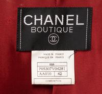 Chanel Cashmere Double Breast Jacket, Fall 1995