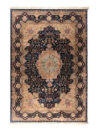 A Sino Persian Blue Rug