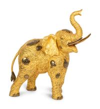 Gilt Bronze Elephant , 1994