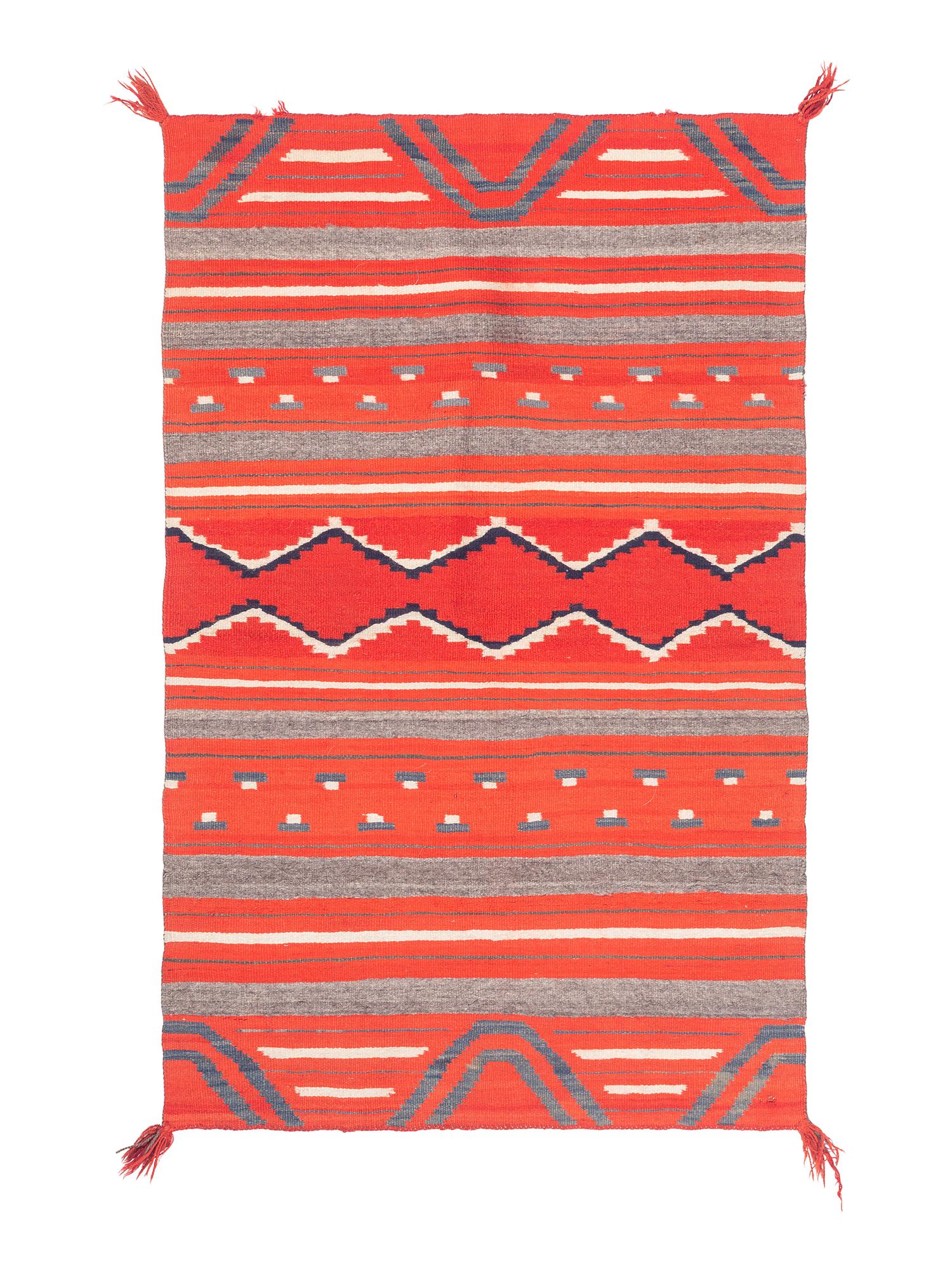 Navajo Late Classic Child's Blanket / Rug