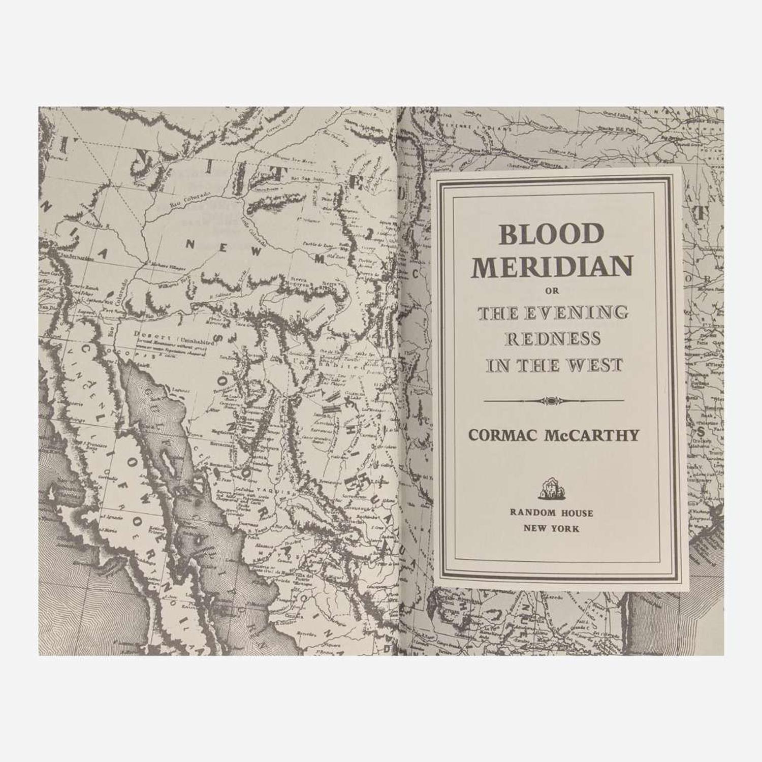 [Literature] McCarthy, Cormac Blood Meridian or the Evening Redness in the West