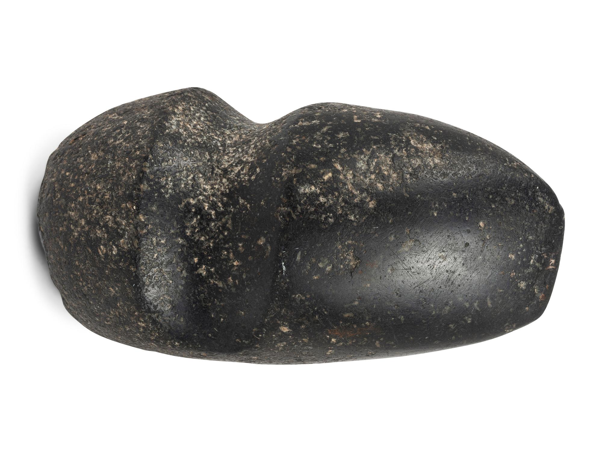 A Highly Polished Granite 3/4 Groove Axe
