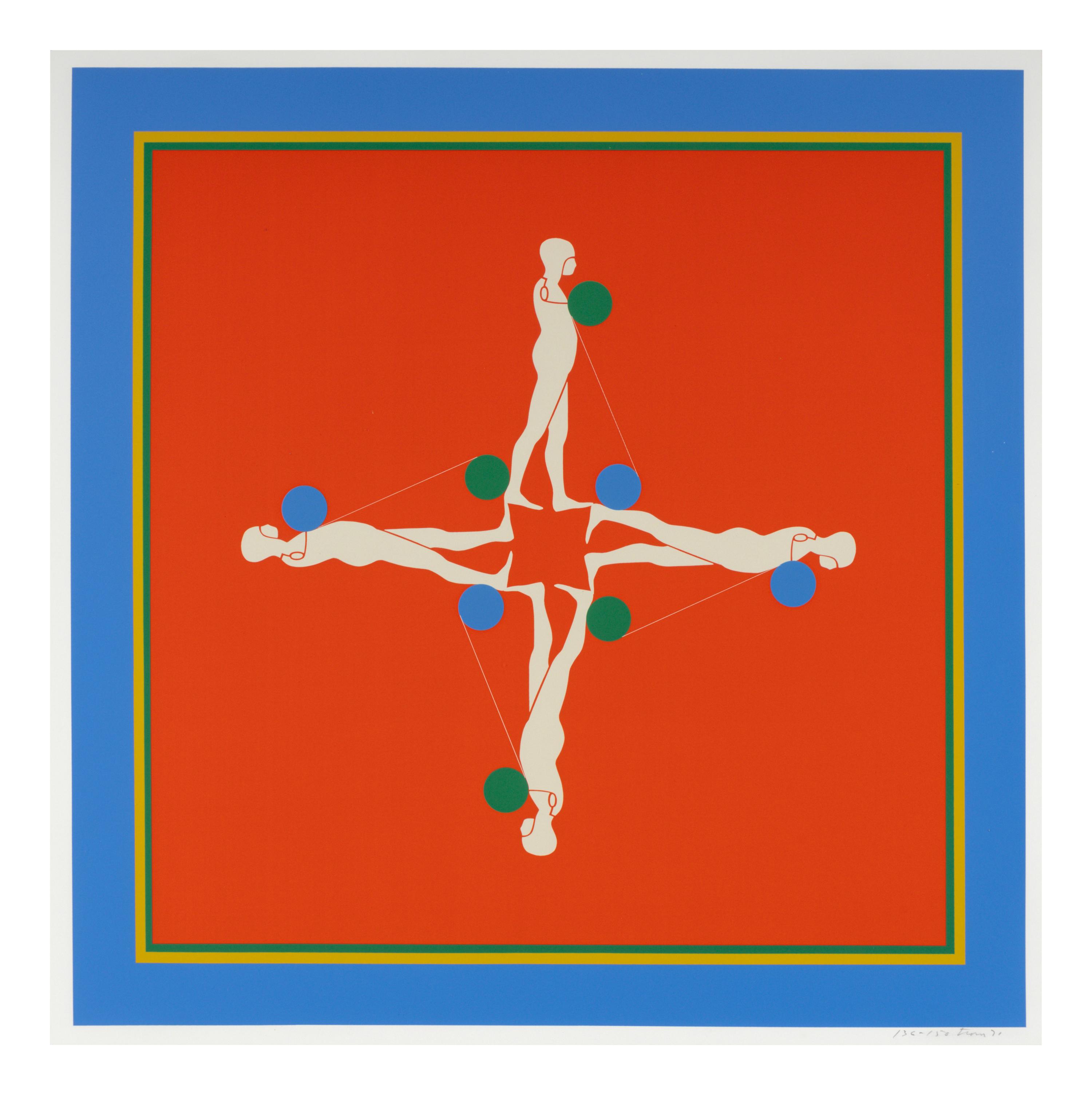 Four works from Shadows, Planes, and Targets , 1971