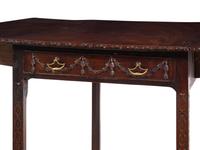 A George III Style Mahogany Drop-Leaf Table