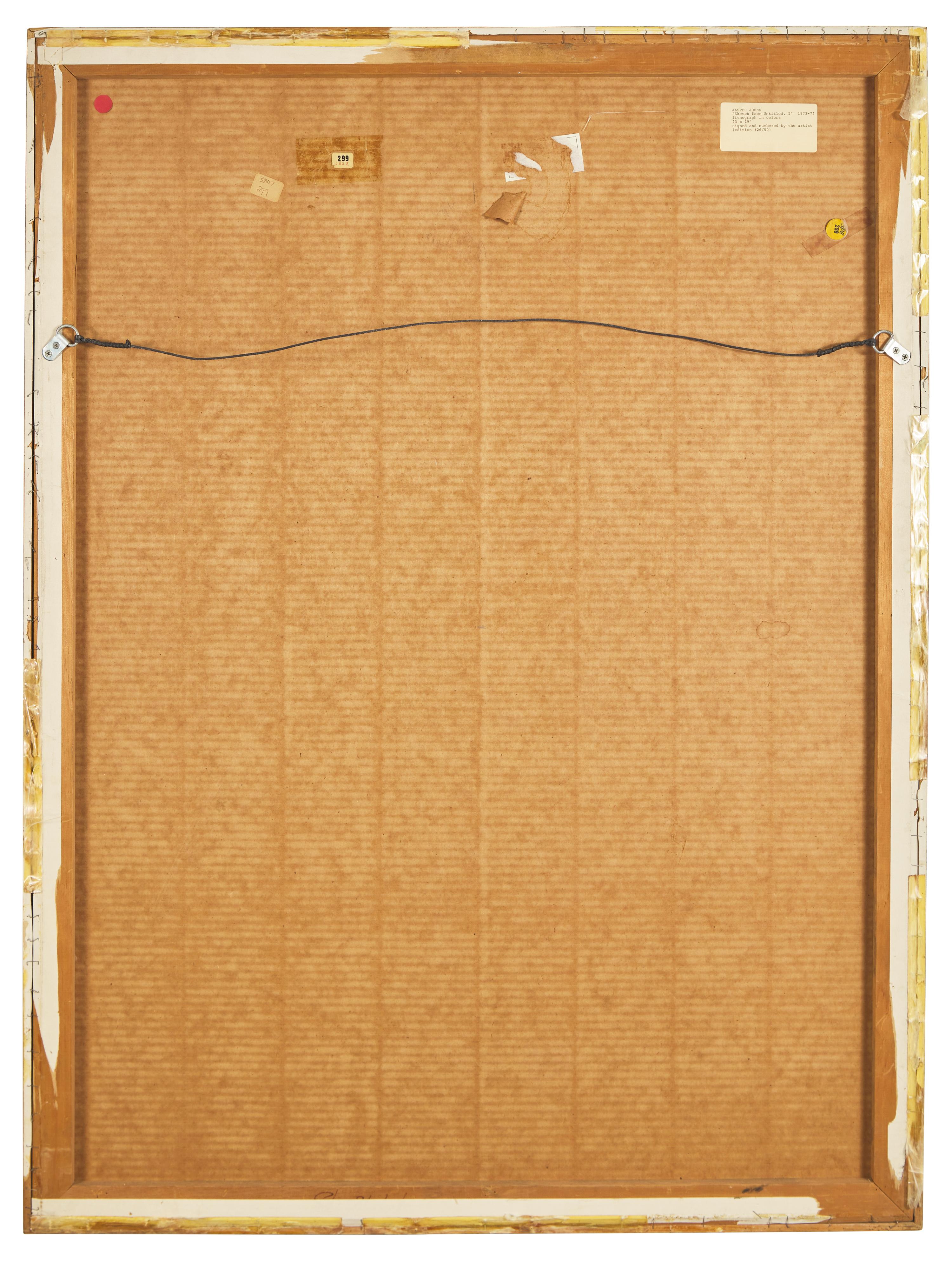 Sketch from Untitled I, from Casts from Untitled, 1974
