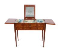 A Louis XVI Style Parquetry Lady's Dressing Table