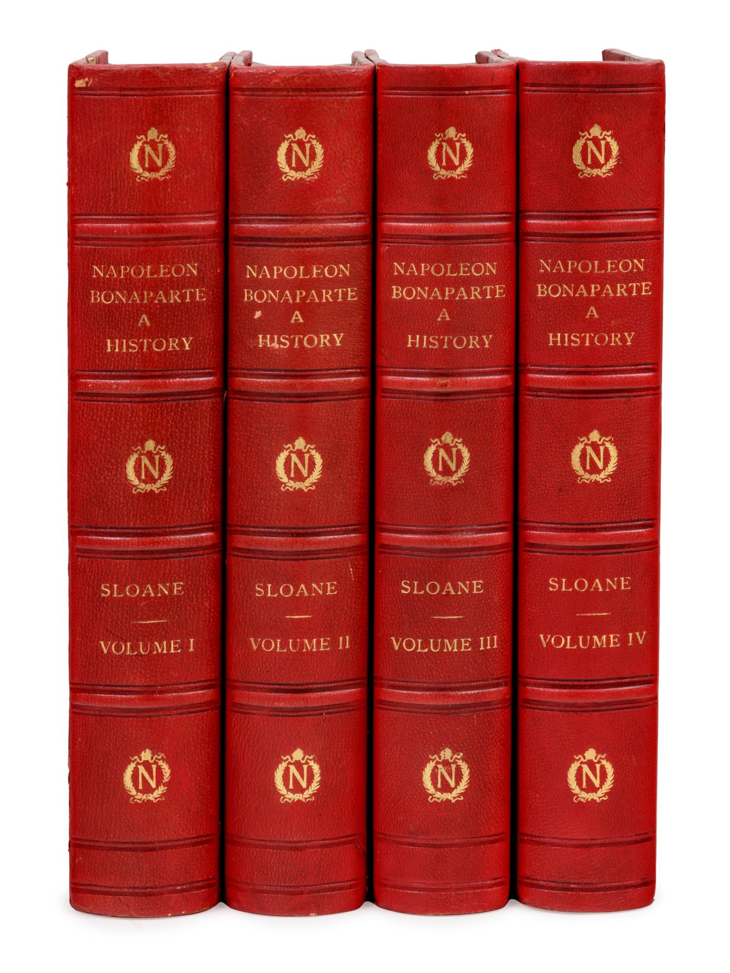 [NAPOLEON] -- SLOANE, William Milligan. Life of Napoleon Bonaparte . New York: The Century Co., 1896.