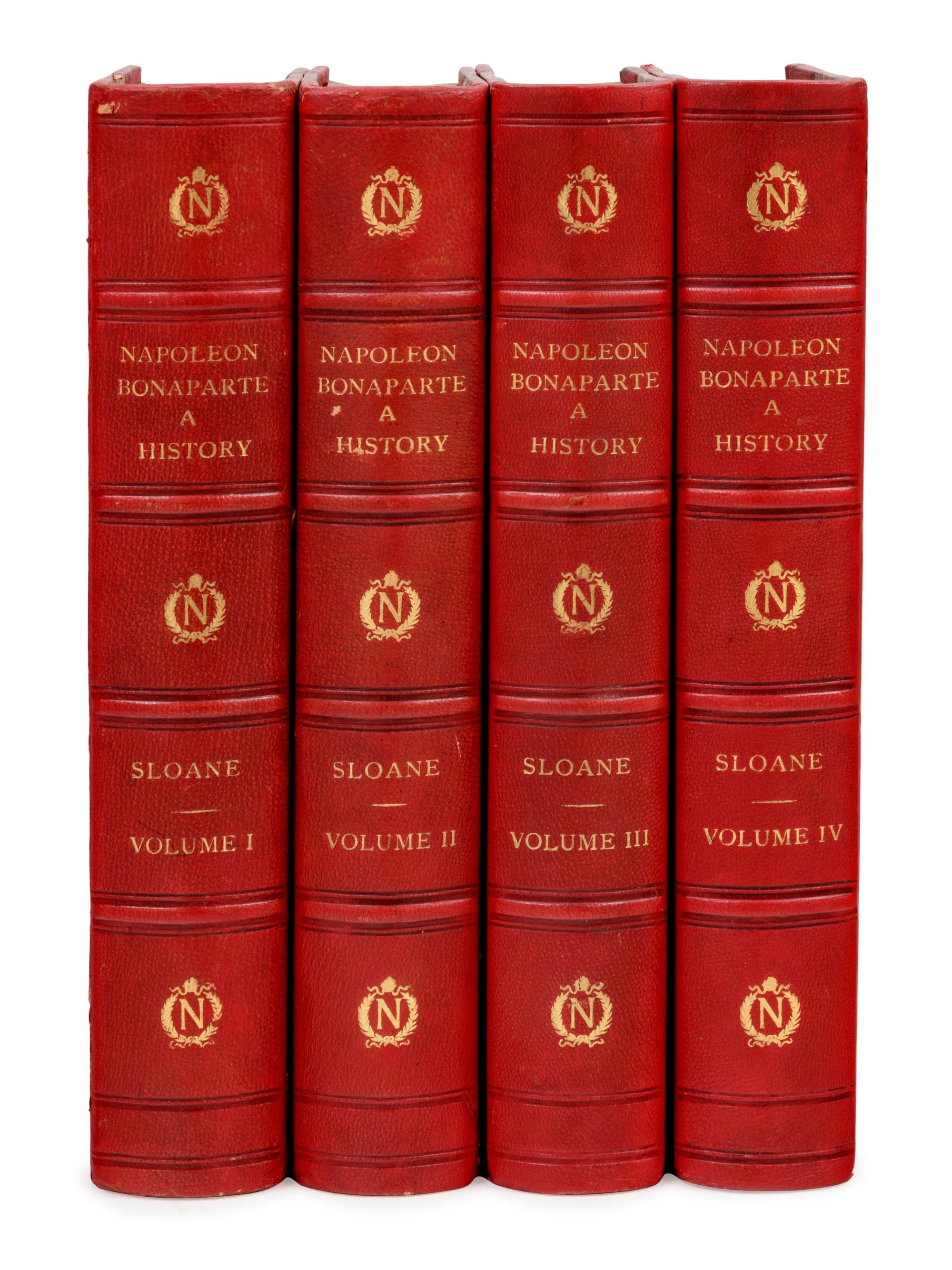 [NAPOLEON] -- SLOANE, William Milligan. Life of Napoleon Bonaparte . New York: The Century Co., 1896.