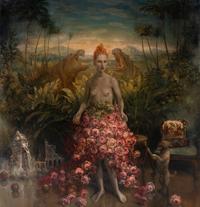 Julie Heffernan (American, b. 1956) — Self-Portrait in a Quagmire , 2000-2003
