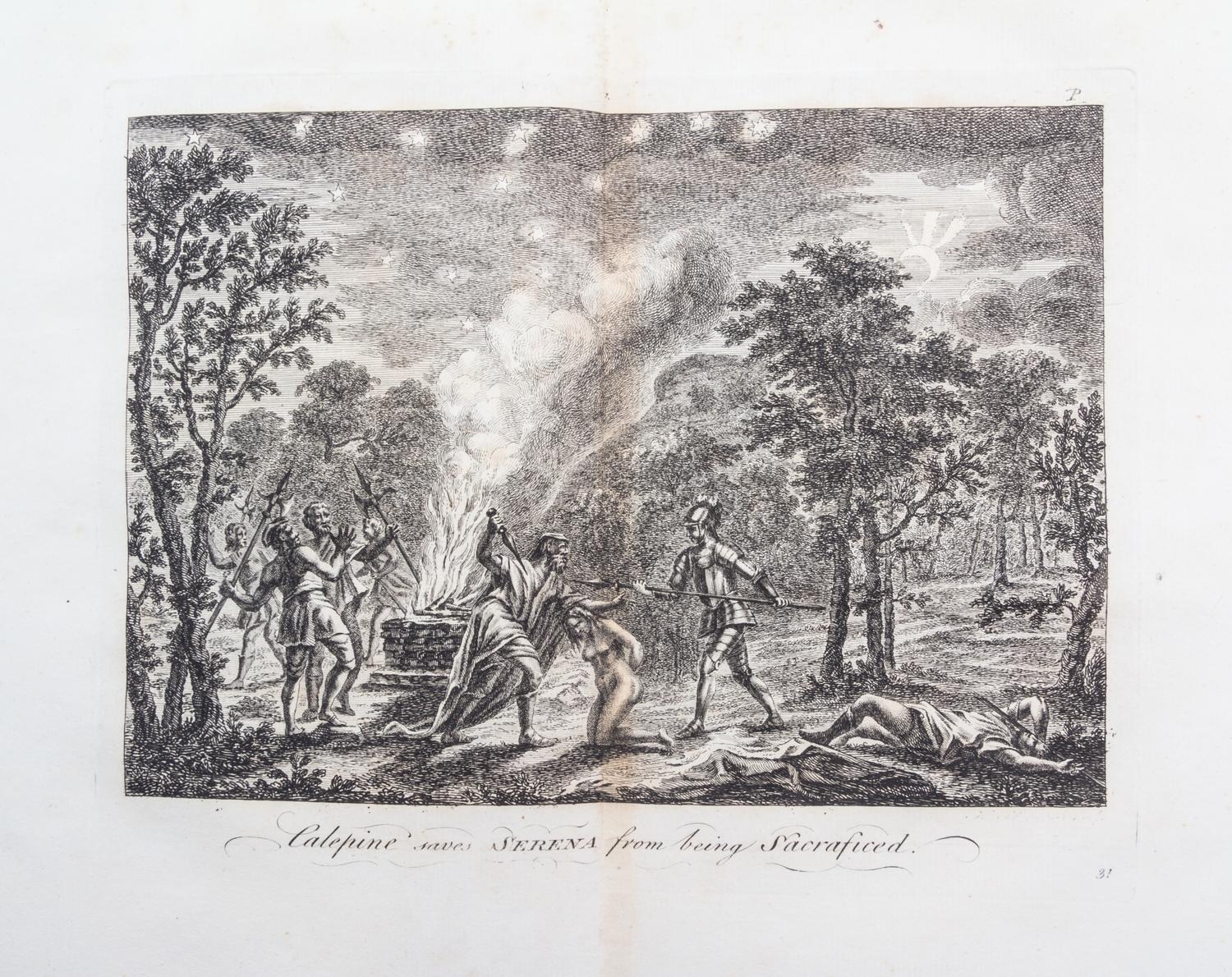 SPENCER, (EDMUND) The Faerie Queene. London, 1751. 3 vols.