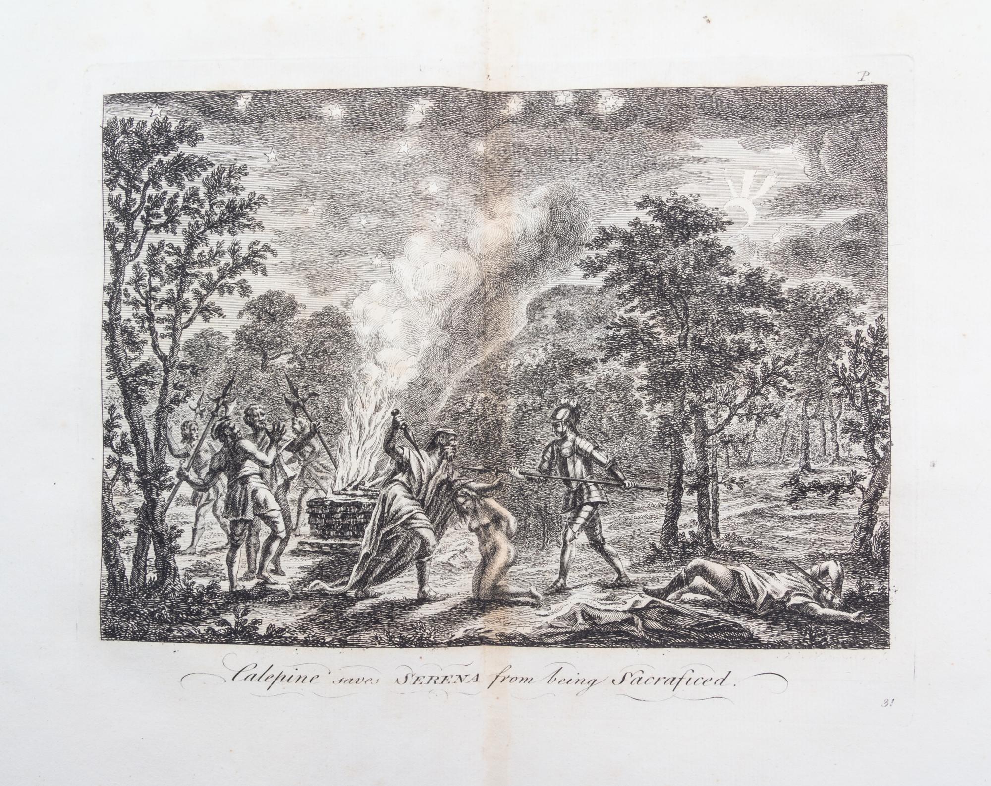 SPENCER, (EDMUND) The Faerie Queene. London, 1751. 3 vols.
