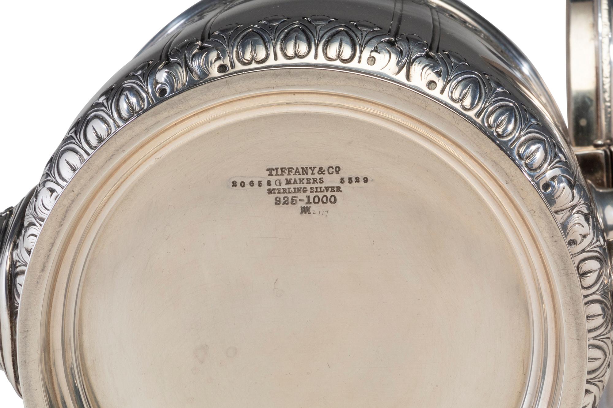 A Tiffany and Co. Silver Five-Piece Tea and Coffee Service