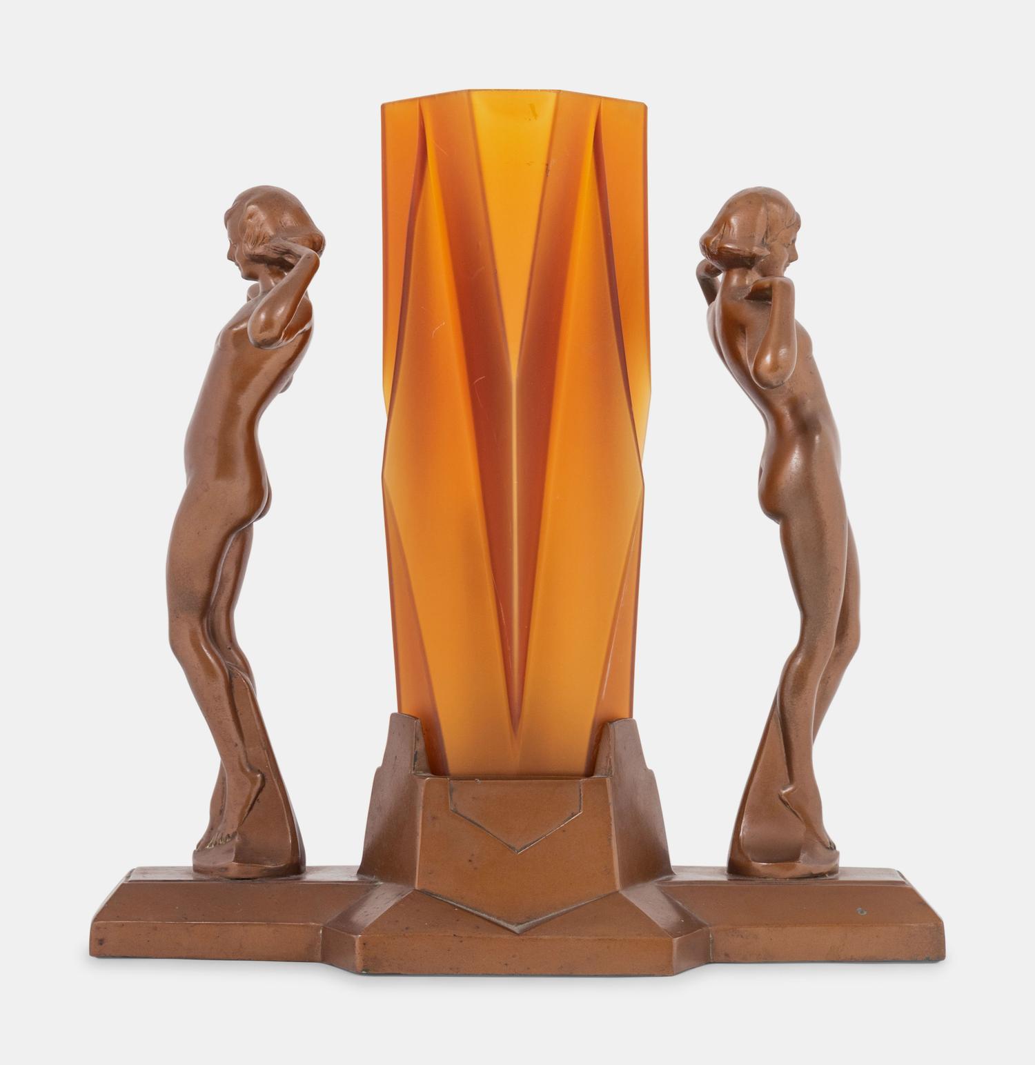 Figural Table Lamp by Nuart