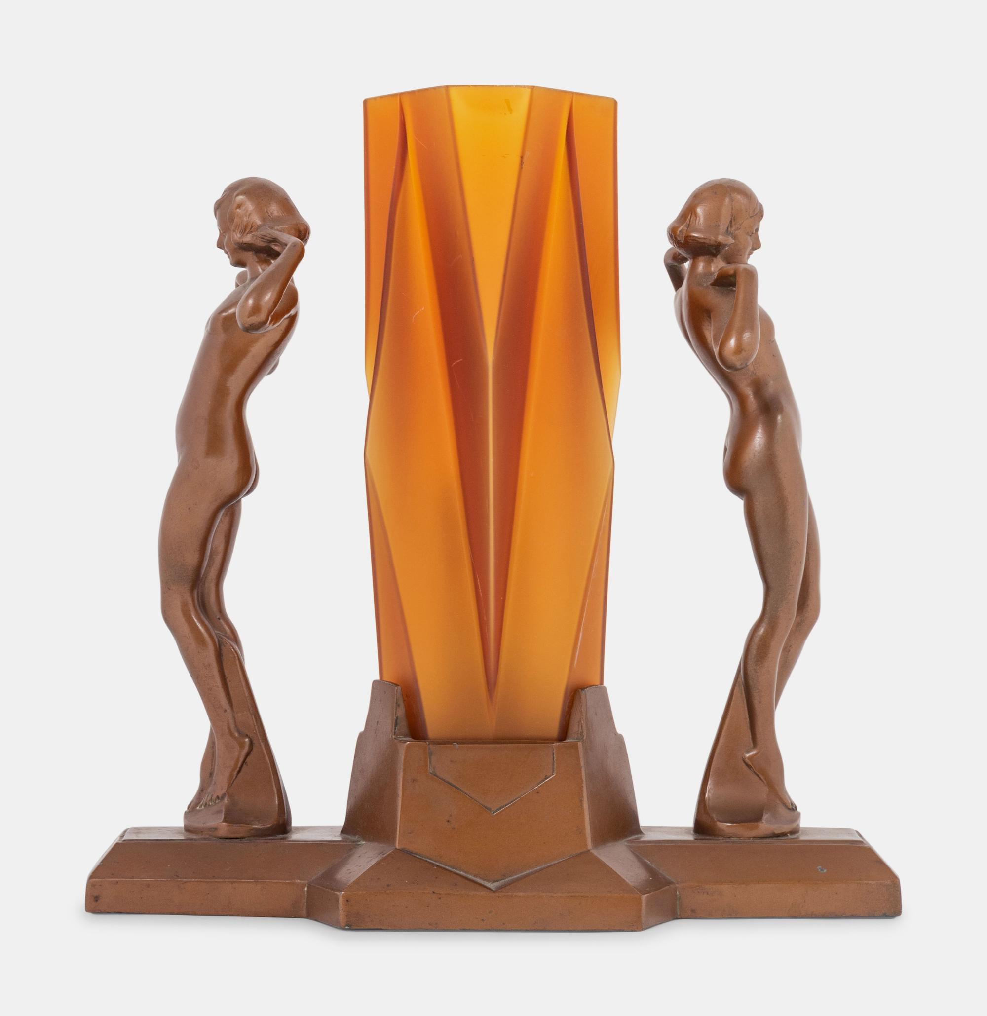 Figural Table Lamp by Nuart