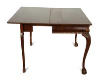 A George II Style Mahogany Flip-Top Table