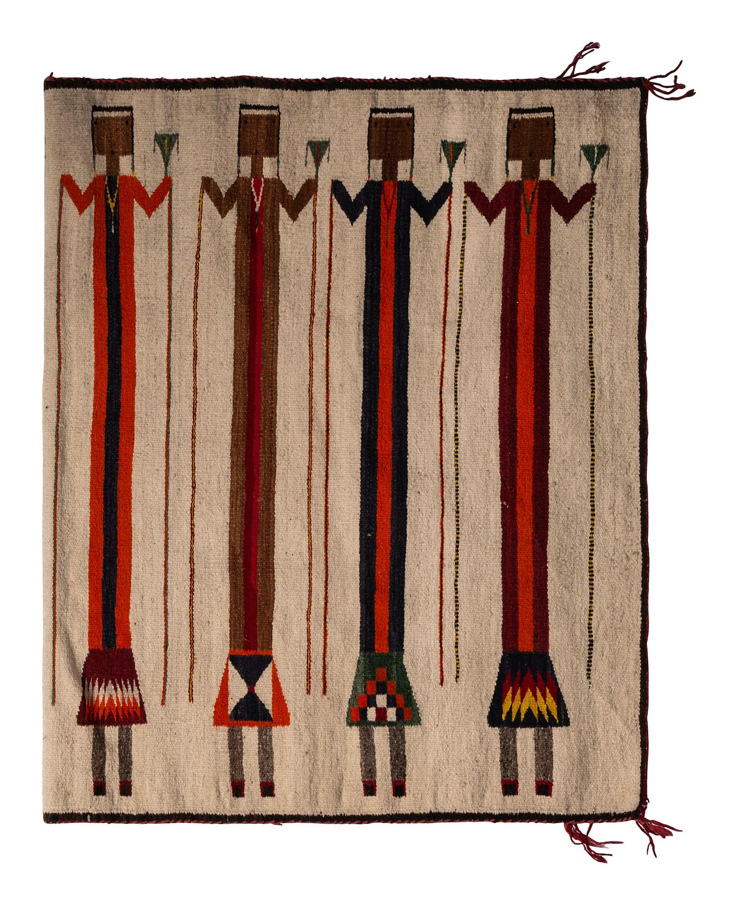 Navajo Yei Weaving / Rug