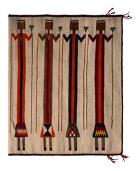 Navajo Yei Weaving / Rug
