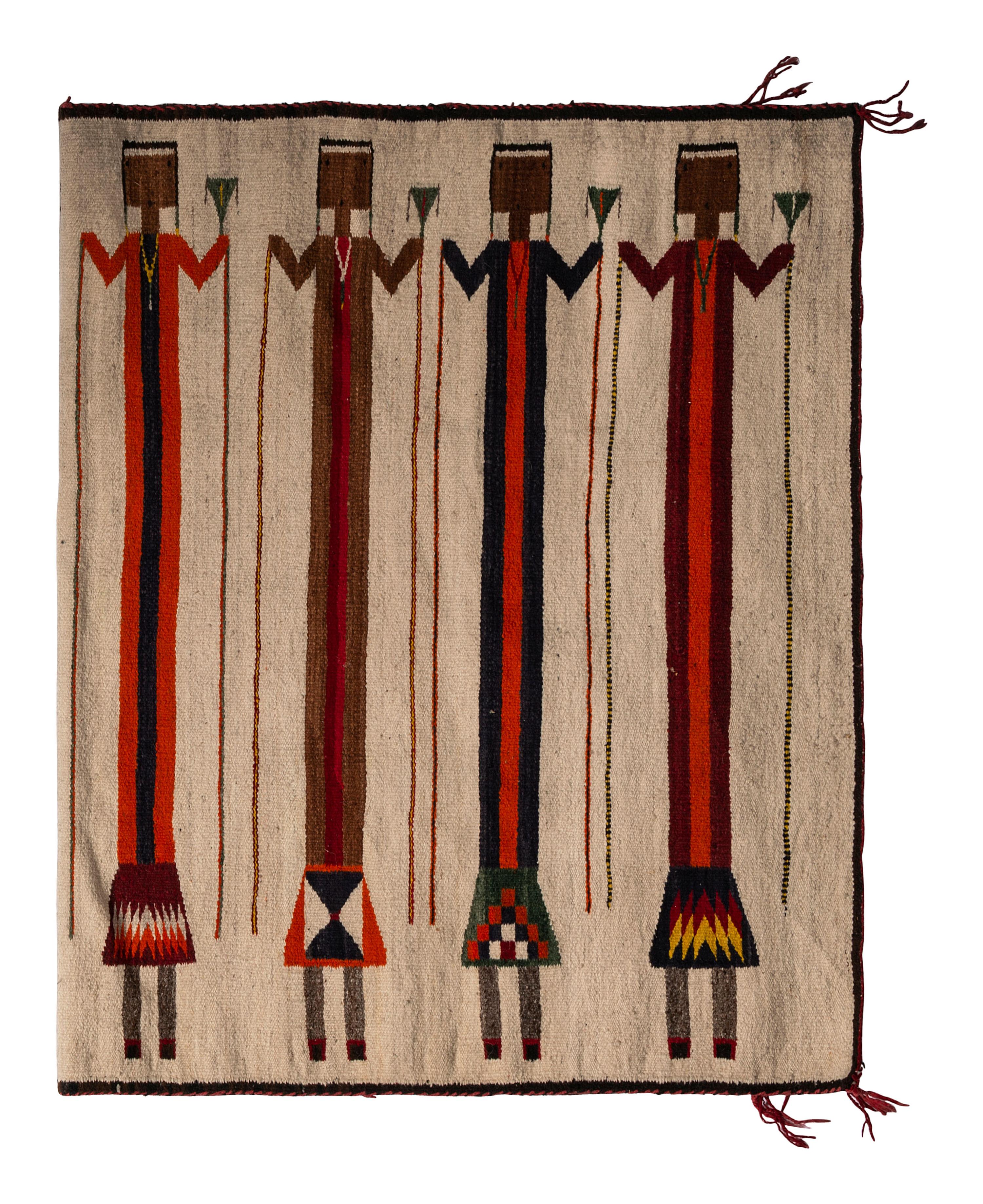 Navajo Yei Weaving / Rug