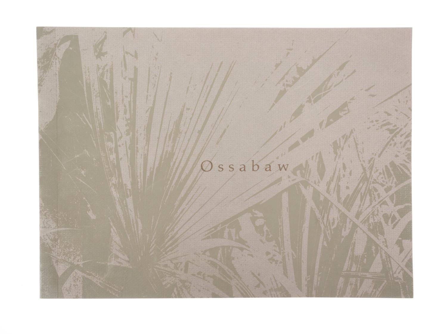MARSHALL, NANCY. Ossabaw. Atlanta, 1982. Limited, signed.